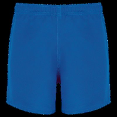 Shorts de rugby niño con cintura elástica Sporty Royal Blue 8/10 Ans