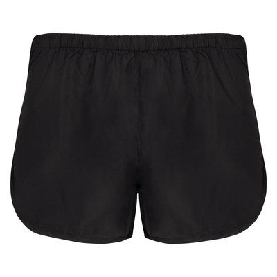 Shorts running ligeros para mujer Black XXL