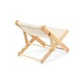 Silla Plegable Mascotas Madera/Canvas