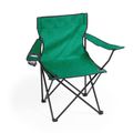 Silla plegable con apoyabrazos y soporte para bebida Ver