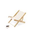 Silla Plegable Mascotas Madera/Canvas