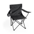 Silla plegable con apoyabrazos y soporte para bebida Neg