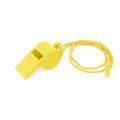 Silbato con cinta para el cuello Amarillo TALLA ÚNICA ADULTO