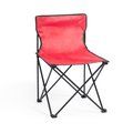 Silla plegable en aluminio y poliéster con funda Roj