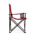 Silla plegable con soporte para bebida