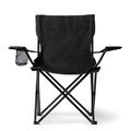 Silla plegable con soporte para bebida