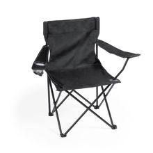 Silla plegable con apoyabrazos y soporte para bebida Neg