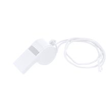 Silbato con cinta para el cuello Blanco