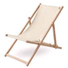 Sillas de Playa Estructura de Madera Beig