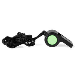 Silbato con cordón para colgar al cuello | En la cara A (zona circular) | 15 x 15