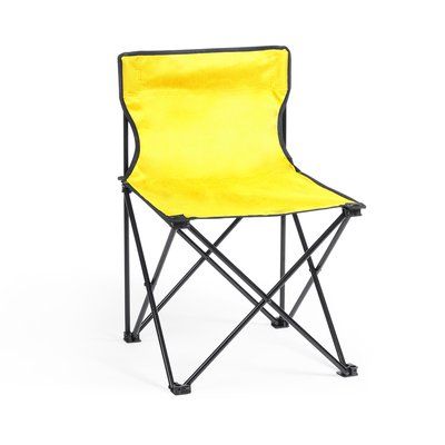 Silla plegable en aluminio y poliéster con funda Ama