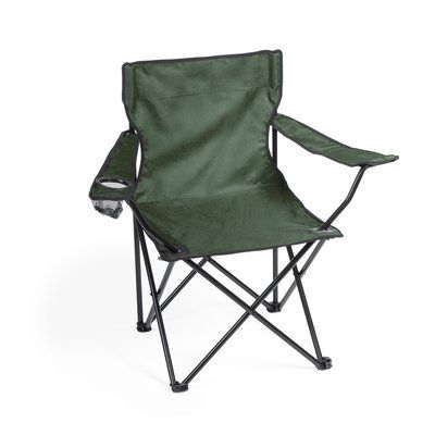 Silla plegable con apoyabrazos y soporte para bebida Ver