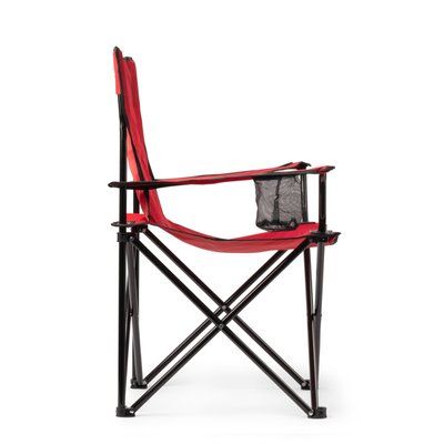 Silla plegable con soporte para bebida