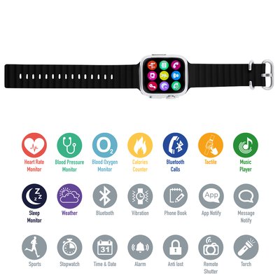 Smartwatch Bluetooth 5.3 Recargable