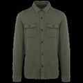 Sobrecamisa felpa perchada hombre Washed Organic Khaki Xxl