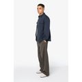 Sobrecamisa felpa perchada hombre