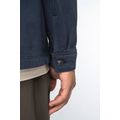 Sobrecamisa felpa perchada hombre