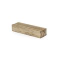 Soporte de madera con pizarra