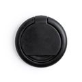 Soporte adhesivo para smartphone con anilla y moneda para carro Neg
