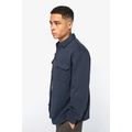 Sobrecamisa felpa perchada hombre