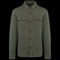 Sobrecamisa felpa perchada hombre Washed Organic Khaki M