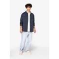 Sobrecamisa felpa perchada hombre