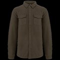 Sobrecamisa polar Dark Khaki / Storm Grey M
