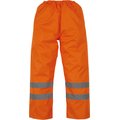 Sobrepantalón impermeable de alta visibilidad Hi Vis Orange XXL
