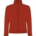Softshell con cremallera completa Rojo S