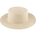 Sombrero Canotier con Cinta Ajustable Natural