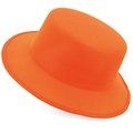 Sombrero Cordobés Naranja Fosforito