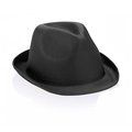 Sombrero en poliéster de color personalizable Negro