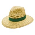Sombrero de fibra natural