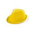 Sombrero niño de poliéster personalizable en cinta Amarillo