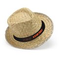 Sombrero de paja con banda interior