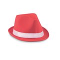 Sombrero Imitación Paja Rojo