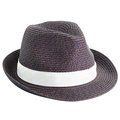 Sombrero de Paja Flexible T.59 Azul