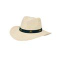 Sombrero de paja trenzada con cinta interior