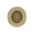 Sombrero de paja verde con cinta interior