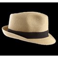 Sombrero Panamá con Cinta Negra Natural 59 Cm