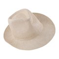 Sombrero de papel con cinta Natural