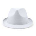 Sombrero de poliéster ligero Blanco Talla Única Adulto