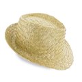 Sombrero Trenzado con cinta interior Ve