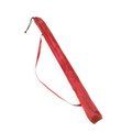 Sombrilla de playa con protección UV Rojo Talla Única Adulto