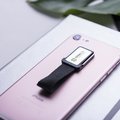 Soporte adhesivo con cinta para smartphone 
