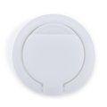 Soporte móvil con anillo giratorio Blanco Talla Única Adulto