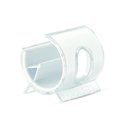 Soporte plástico transparente para móvil
