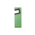 Soporte plegable para móvil Verde Helecho Talla Única Adulto