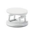 Soporte Teléfono Circular ABS