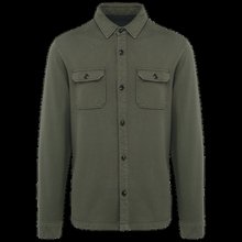 Sobrecamisa felpa perchada hombre Washed Organic Khaki S